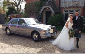 Rolls-Royce Silver Seraph, available to hire from Superwed Cars