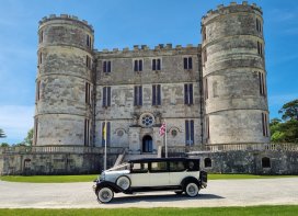 Bramwith Landaulette Limousine, available to hire from Superwed Cars