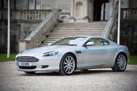 Aston Martin DB9 Coupe, available to hire from Superwed Cars