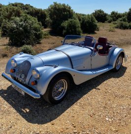 Morgan + 4, available to hire from Superwed Cars